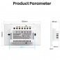 Tuya Smart WiFi Double Roller Shutter Switch