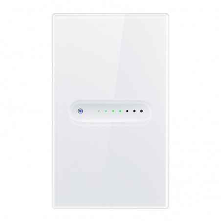 Interrupteur blanc Tuya à intensité variable pour éclairage Wi-Fi intelligent