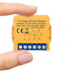 Module variateur intelligent Tuya Zigbee – Contrôle de la lumière avec Alexa et Google