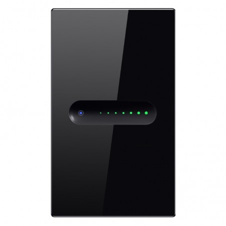 Tuya Interruttore Dimmerabile Nero per Luci Smart WiFi