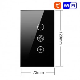 Tuya Interruttore per Ventole Smart WiFi con Display