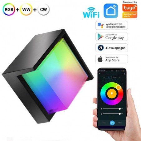 Tuya Smart WiFi/Bluetooth Buiten LED Applicatie – RGB+CCT IP65