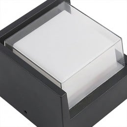 Applique LED d'extérieur connectée Tuya Wi-Fi/Bluetooth – RVB + CCT IP65