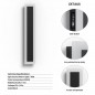 Aplique de pared LED lineal moderno Tuya inteligente con WiFi y Bluetooth