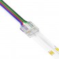 Connecteur LED RGBW COB et SMD à 5 broches de bande à bande