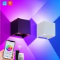 Applique murale LED Tuya Smart Wi-Fi et Bluetooth réglable haut et bas Applique murale LED Tuya Smart Wi-Fi et Bluetooth réglable haut et bas
