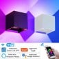 Tuya Smart WiFi and Bluetooth Up & Down Adjustable LED Wall Light Tuya Smart WiFi and Bluetooth Up & Down Adjustable LED Wall Light