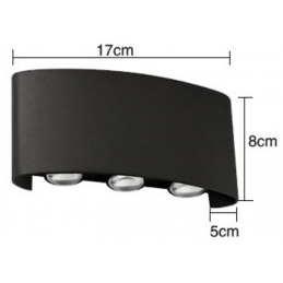 Acquista Tuya Applique LED Smart WiFi RGB+CCT – Luce Up & Down IP65