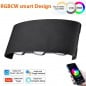 Tuya Applique da Parete a LED ad Alta Luminosità Up & Down Smart WiFi e Bluetooth Tuya Applique da Parete a LED ad Alta Luminosità Up & Down Smart WiFi e Bluetooth