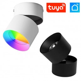Smart WiFi RGB+CCT 9W LED-Strahler – Einstellbar für den Innenbereich