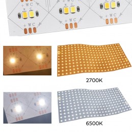 Foglio LED Flessibile CCT 24V da 440 LED per Retroilluminazioni