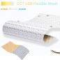 Dual Color CCT 440 LED DC24V Flexible LED Sheet Dual Color CCT 440 LED DC24V Flexible LED Sheet
