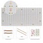 Feuille LED flexible bicolore CCT 440 LED DC24V Feuille LED flexible bicolore CCT 440 LED DC24V
