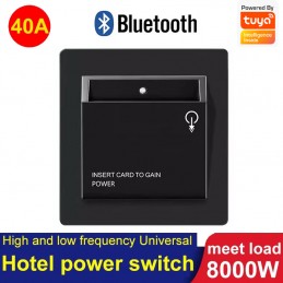 Tuya Smart Hotel Switch 40A mit Karte – App-Steuerung