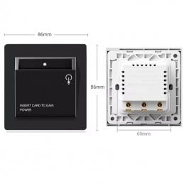 Tuya Smart Hotel Switch 40A met kaart – App-bediening