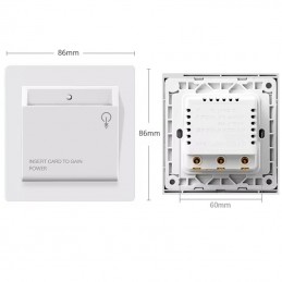 Tuya Smart Power Switch - Hotelzak met kaart
