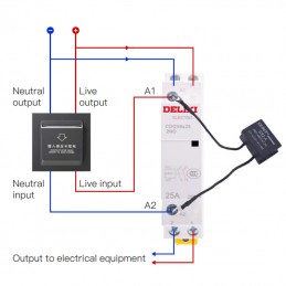 Tuya Smart Power Switch - Hotelzak met kaart