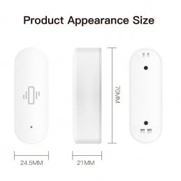 Sensore Vibrazione WiFi Smart Tuya – Allarme Porte e Finestre