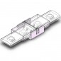 Waterdichte snelkoppeling voor 3-pins SMD CCT LED-strips Waterdichte snelkoppeling voor 3-pins SMD CCT LED-strips