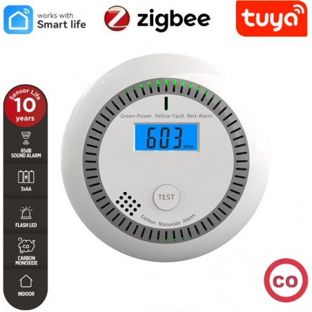 Koop Tuya Smart Zigbee kooldioxidedetector