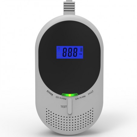 Tuya Smart Wi-Fi gecombineerde gas- en koolmonoxidedetector