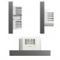 Beca BCC-2501-GAGC Smart WiFi Central Control Panel with Integrated Thermostat Beca BCC-2501-GAGC Smart WiFi Central Control Panel with Integrated Thermostat