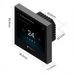 Panneau intelligent Beca Zigbee avec thermostat de chauffage électrique
