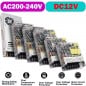 Alimentatore Switching 12V DC | Da 60W a 400W per LED e Domotica