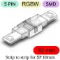 Waterdichte snelkoppeling voor 5-pins SMD RGBW LED-strips
