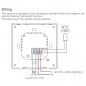 Panel de control central WiFi inteligente Beca BCC-2501-GB con termostato integrado