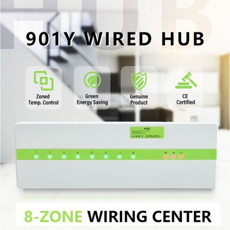 8-Zonen-Heizungssteuergerät – Beca 901Y