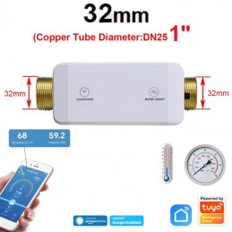 Tuya Smart Wi-Fi Multifunctionele Waterklep met Verbruiksmeting