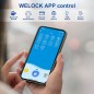 Welock Smart Bluetooth Touch Lock EBL63 with Fingerprint for Euro Cylinder Welock Smart Bluetooth Touch Lock EBL63 with Fingerprint for Euro Cylinder