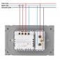 Tuya Smart WiFi Weißer Touch-Schalter mit USB- und Typ-C-Anschluss Tuya Smart WiFi Weißer Touch-Schalter mit USB- und Typ-C-Anschluss