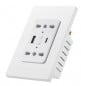 Tuya Doppia Presa da Muro Smart WiFi con Porte Usb e Type-C