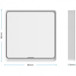 Interruptor de control de escena inalámbrico Tuya Zigbee de 1 a 4 botones