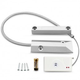 Sensore Wireless Magnetico RF433MHz per Serrande| Allarme Garage