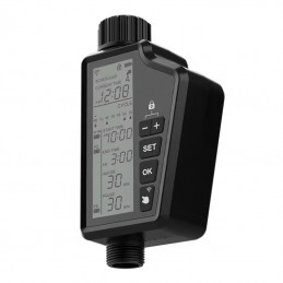 Tuya Smart WiFi Irrigation Timer with Display and Voice Control