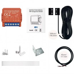 Módulo WiFi Tuya para puerta de garaje | Control remoto, app, Alexa