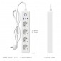 Multiprise WiFi intelligente Tuya avec USB et 2 Type-C