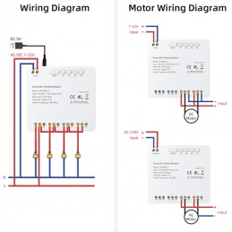 Zigbee-relaismodule Tuya 4-kanaals 10A schoon contact | RF433 Alexa