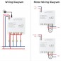 Módulo de relé de contacto seco Tuya Smart Zigbee y RF433 con 4 canales