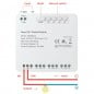 Tuya Smart Zigbee en RF433 droogcontactrelaismodule met 4 kanalen Tuya Smart Zigbee en RF433 droogcontactrelaismodule met 4 kanalen