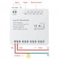 Tuya Smart Zigbee and RF433 Dry Contact Relay Module with 4 Channels Tuya Smart Zigbee and RF433 Dry Contact Relay Module with 4 Channels