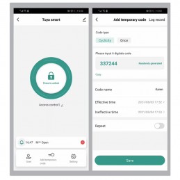 Buy Smart Tuya WiFi Access Control with Keyboard and Fingerprint