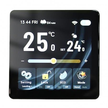 Termostato eléctrico inteligente WiFi Beca BHT-2005GBLW