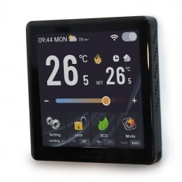 Termostato de color Beca Smart WiFi para calefacción eléctrica
