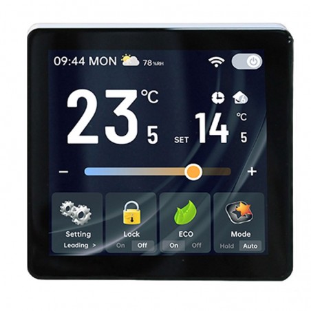 Termostato Smart WiFi per Caldaia Beca Touch 4" – Tuya App e Alexa