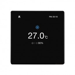 Thermostat intelligent Tuya Zigbee pour ventilo-convecteur, vannes marche/arrêt, 3 vitesses