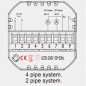 Thermostat intelligent Tuya Zigbee pour ventilo-convecteur 2 ou 4 tubes, contrôle du ventilateur 0–10 V + vannes marche/arrêt
